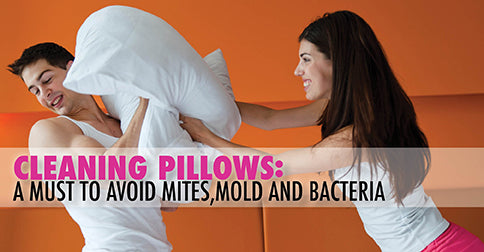 Cleaning pillows: A must to avoid mites, mold and bacteria