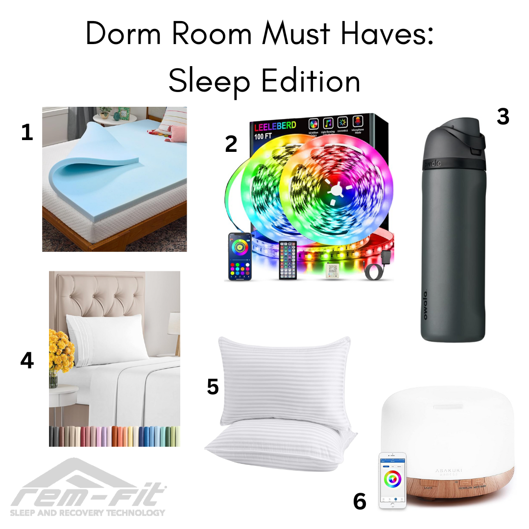 Dorm Room Must Haves: Sleep Edition