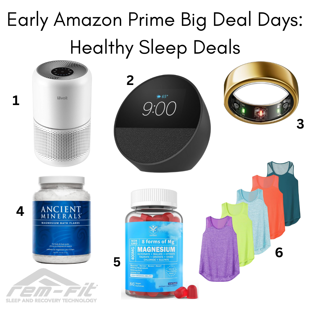 Shop Amazon Big Deal Days Early With These Healthy Sleep Products – REM-Fit