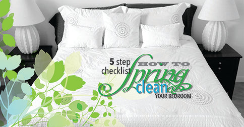 How to spring clean your bedroom: a five-step checklist