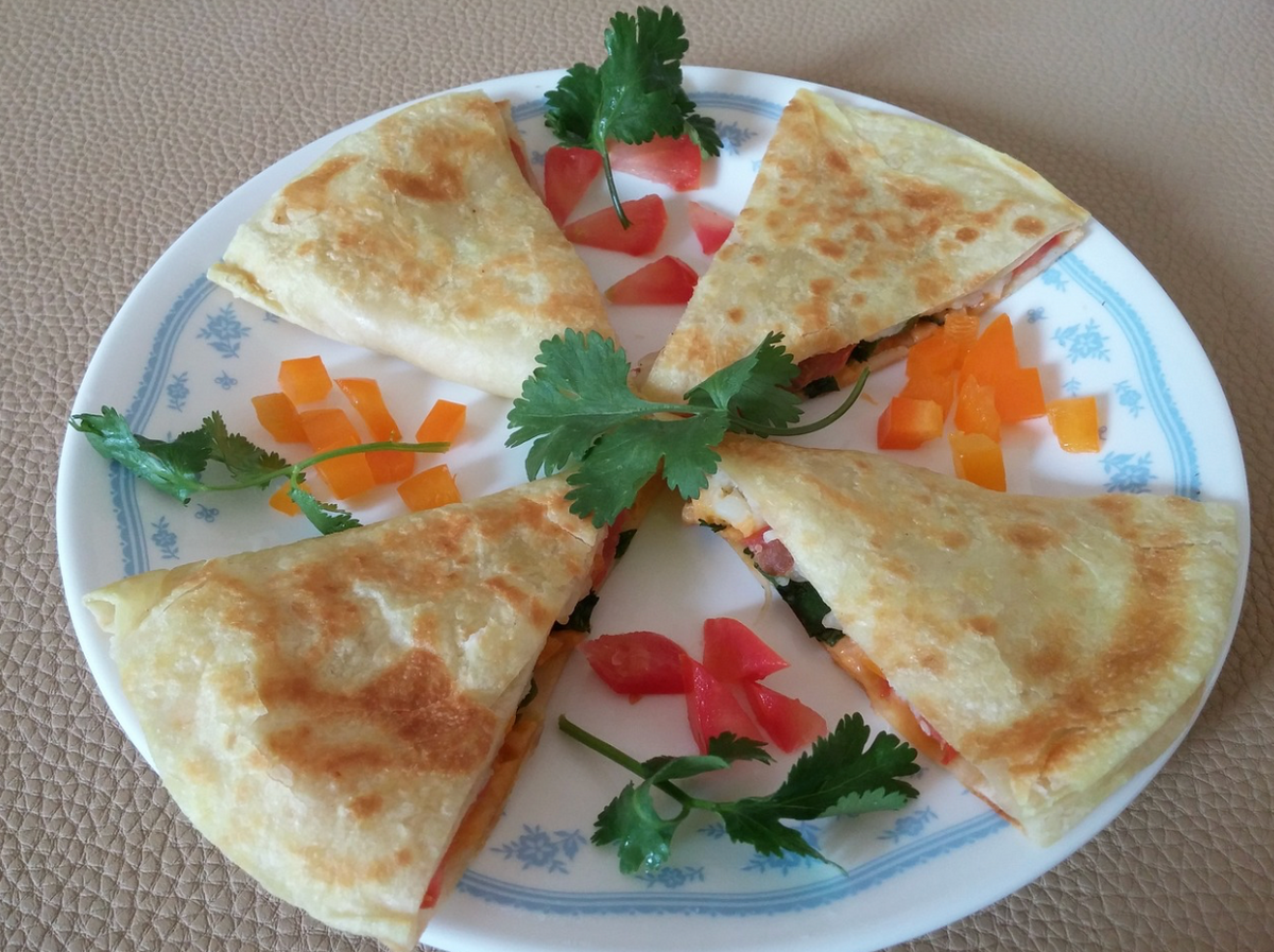 Turkey and Cranberry Quesadilla's: Promote Sleep and Use Leftovers!